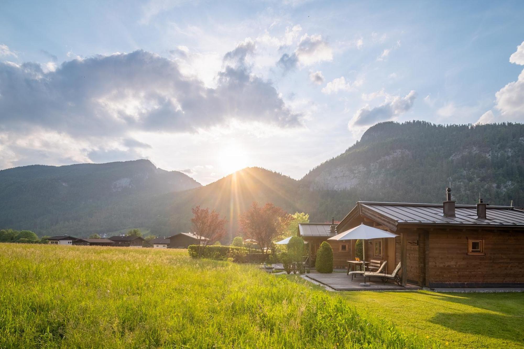 Hotel Vitaloase zu den drei Brüdern Unken Exterior foto