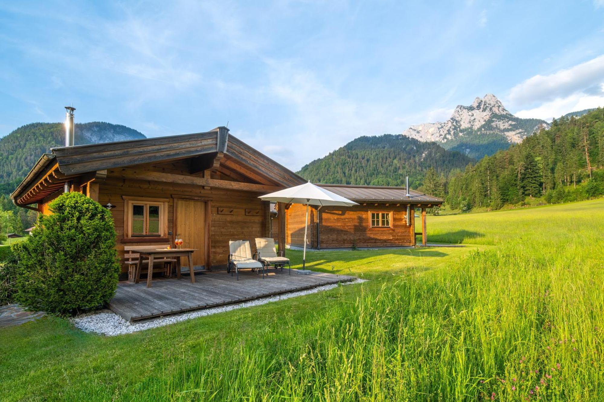Hotel Vitaloase zu den drei Brüdern Unken Exterior foto